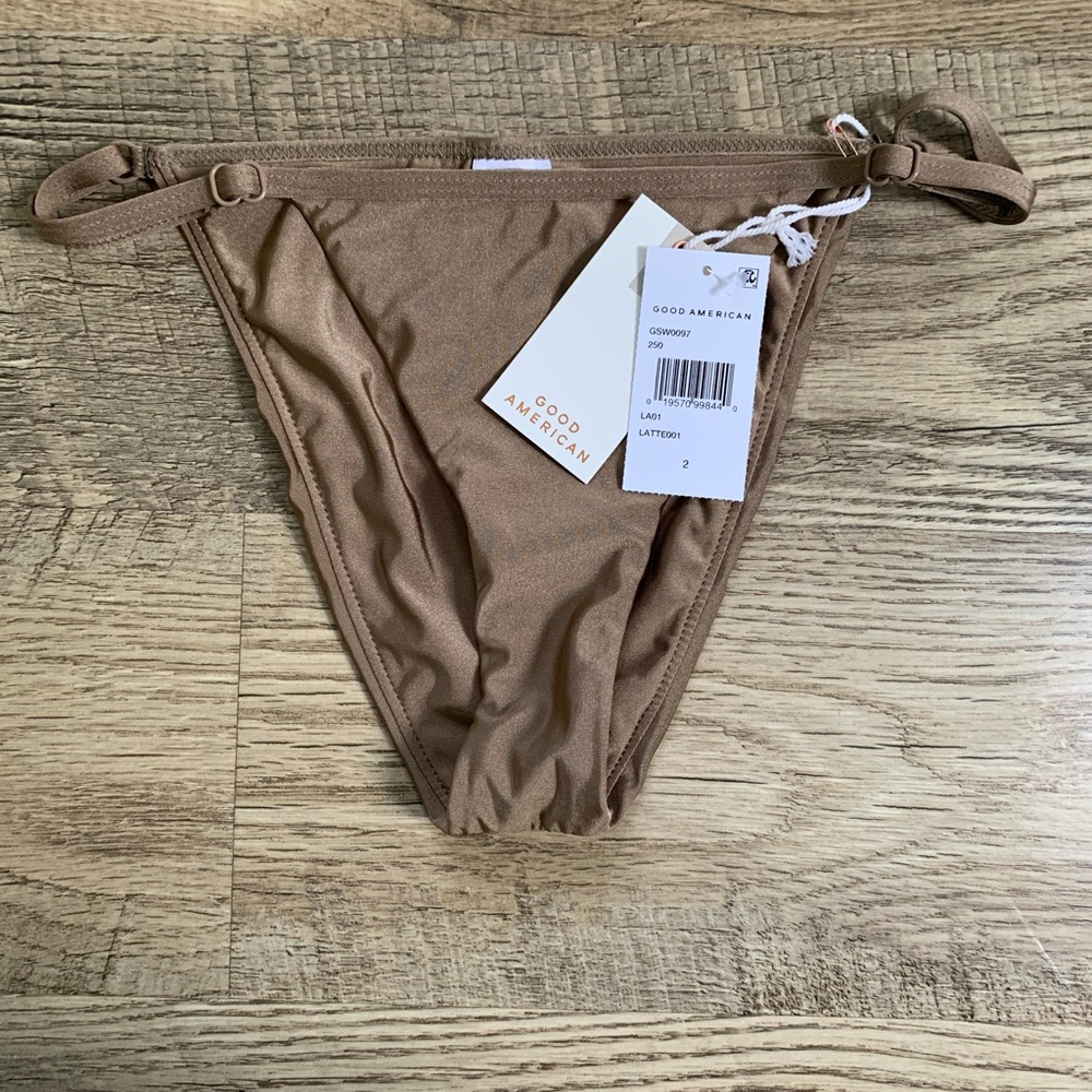 Good American Adjustable Bikini Bottom